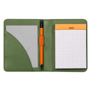Rhodia  Etui f. Block/Buch A7 salbei