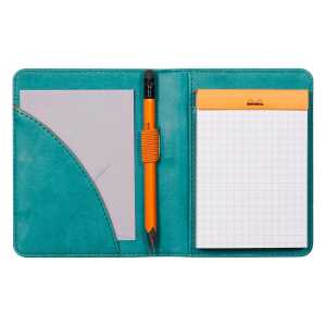 Rhodia  Etui f. Block/Buch A7 pfaugn