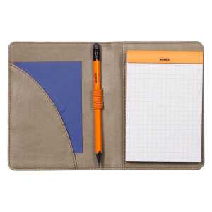 Rhodia Rhodia Etui für Block/Buch B7 taupe