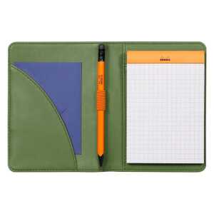 Rhodia  Etui f. Block/Buch B7 salbei