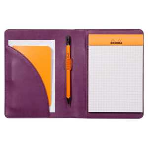 Rhodia  Etui f. Block/Buch A6 violet