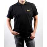 Rhodia Rhodia Poloshirt Herren Schwarz L
