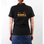 Rhodia  Poloshirt Damen Schwarz L