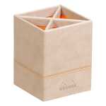 Rhodia  Stifteköcher 8x8x11 beige