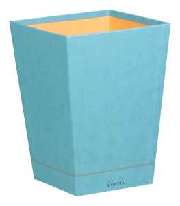 Rhodia  Papierkorb 24x24x32 türkis