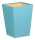 Rhodia  Papierkorb 24x24x32 türkis