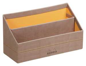 Rhodia Rhodia Briefhalter 10x25x31 taupe