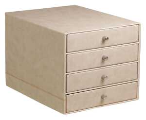 Rhodia Rhodia Schubladenbox 4er beige