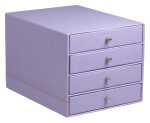Rhodia  Schubladenbox 4er flieder