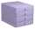 Rhodia Rhodia Schubladenbox 4er flieder