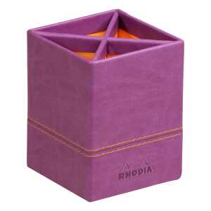 Rhodia  Stifteköcher 8x8x11 Violett