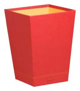 Rhodia  Papierkorb 24x24x32 Mohnrot
