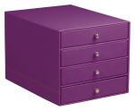Rhodia Rhodia Schubladenbox 4er violett