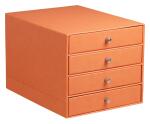 Rhodia Rhodia Schubladenbox 4er Mandarine