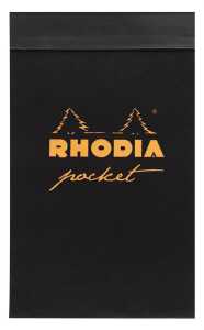 Rhodia  Block 7,5x12 40Bl kar 80g sw