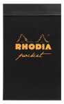 Rhodia  Block 7,5x12 40Bl kar 80g sw