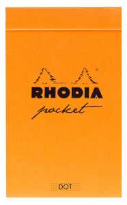 Rhodia Rhodia Block 7,5x12 40Bl dot 80g or