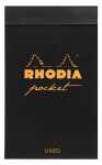 Rhodia  Block 7,5x12 40Bl lin 80g sw