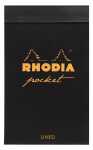 Rhodia Rhodia Block 7,5x12 40Bl lin 80g sw