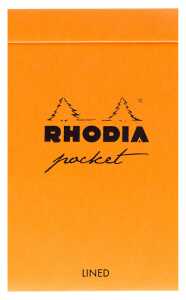 Rhodia Rhodia Block 7,5x12 40Bl lin 80g or