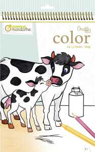 Clairefontaine Graffy Color, Farmtiere Mutter-Kind