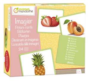 Avenue Mandarine Bildkarten, Früchte