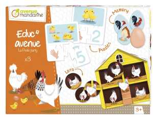Avenue Mandarine Educ’Avenue, La Poule Party