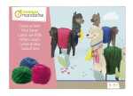 Avenue Mandarine Kreativset, Lamas aus Wolle