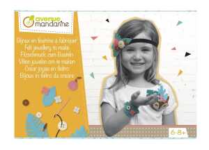 Avenue Mandarine Kreativset, Filzschmuck