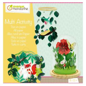 Avenue Mandarine Großes Set, alles aus Papier