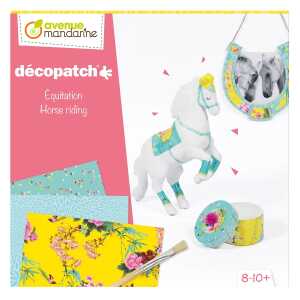 Clairefontaine Kreativset Décopatch, Reiten