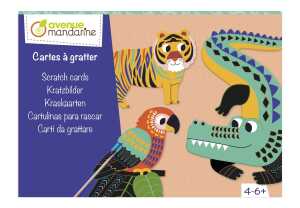 Clairefontaine Kreativbox, Kratzbilder 23x16cm