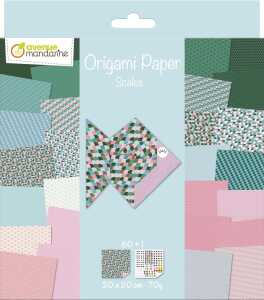 Clairefontaine Origami Paper, Schuppen 20,8x23,5cm