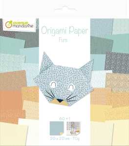 Clairefontaine Origami Paper, Fell 20,8x23,5cm