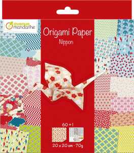 Clairefontaine Origami Paper, Nippon 20,8x23,5cm