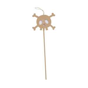 Clairefontaine Pappmache Stab Totenkopf 39cm