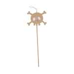 Clairefontaine Pappmache Stab Totenkopf 39cm
