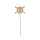 Clairefontaine Pappmache Stab Totenkopf 39cm