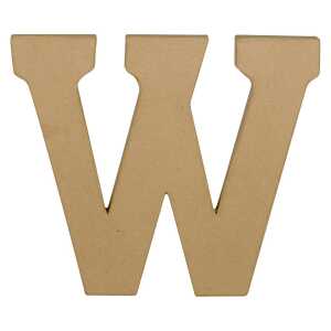 Clairefontaine Buchstabe W Kraft 20cm