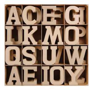 Clairefontaine Display gef Alphabet Kraft 20cm