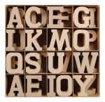 Clairefontaine Display gef Alphabet Kraft 20cm
