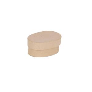 Clairefontaine Pappmaché Minibox oval 7x4,5x3cm