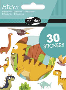 Maildor Sticky, Dinosaurier, 30 Sticker
