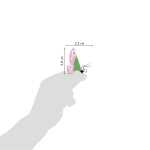 Maildor Cooky Schmetterlinge 7,5x12cm 1Bg