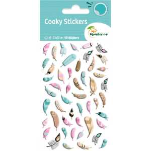 Maildor Stickers Cooky Federn 7,5x12 1Bg