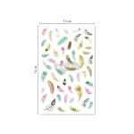 Maildor Stickers Cooky Federn 7,5x12 1Bg