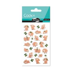 Maildor Stickers Cooky Glücksschwein 7,5x12 1Bg