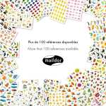 Clairefontaine Cooky, Bärenköpfe Emo, 1Bg 7,5x12