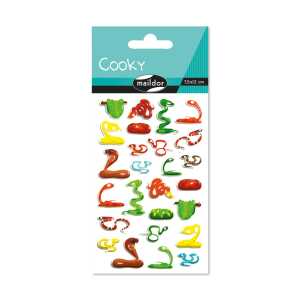 Clairefontaine Cooky, Schlangen, 1Bg 7,5x12