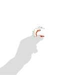 Clairefontaine Cooky, Schlangen, 1Bg 7,5x12